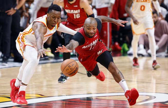 Basketball, NBA, Miami Heat - Atlanta Hawks