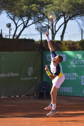 Mandatory Credit: Photo by Roberto Bettacchi SportReporter LiveMedia Shutterstock (12912961q) Borna Coric (CRO) Tennis Internationals ATP, Tennis Herren Challenger Roma Open tennis tournament, Garden Tennis Club, Rome, Italy - 26 Apr 2022 Tennis Internationals ATP Challenger Roma Open tennis tournament, Garden Tennis Club, Rome, Italy - 26 Apr 2022  Copyright: xRobertoxBettacchi SportReporter LiveMedia Shutterstockx 12912961q