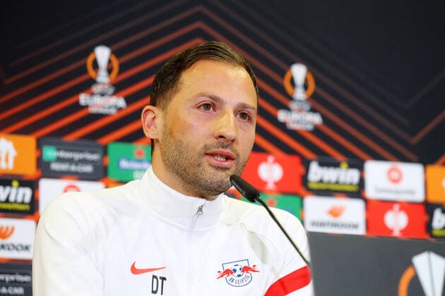 Football, EL, RB Leipzig, Press conference