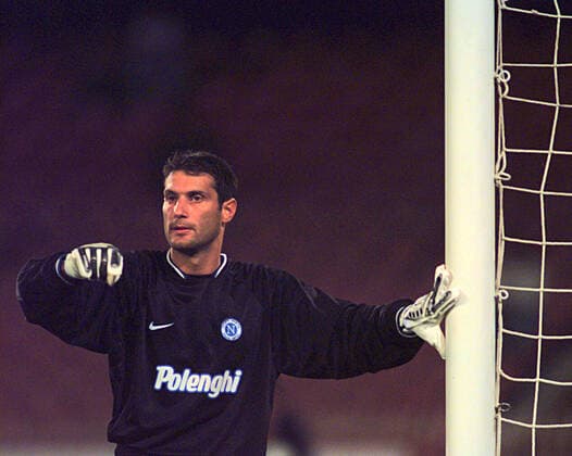 NAPOLI, ITALY: Giuseppe Taglialatela goalkeeper of SSC Napoli for the seasons 1990-91 and 1993-99. Copyright: xFotoagenziax