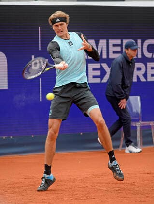 27 04 2022, Tennis Men ATP Tour, BMW Open Munich 2022 at Iphitos Tennis Center, Alexander Zverev GER in action