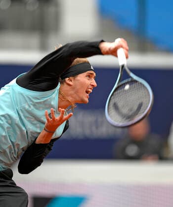 27 04 2022, Tennis Men ATP Tour, BMW Open Munich 2022 at Iphitos Tennis Center, Alexander Zverev GER in action