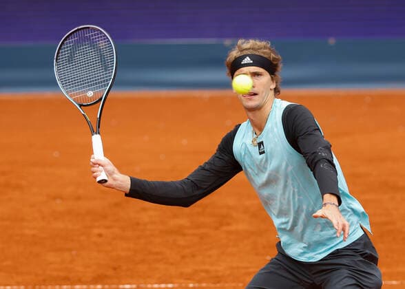 Alexander Zverev GER Tennis BMW Open 2022 ATP MTTC Iphitos Munich Germany 27 April 2022 Copyright: xJuergenxHasenkopfx