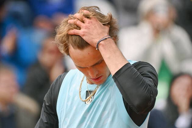 Tennis, ATP Tournament in Munich, Alexander Zverev loses his opening match against Holger Rune