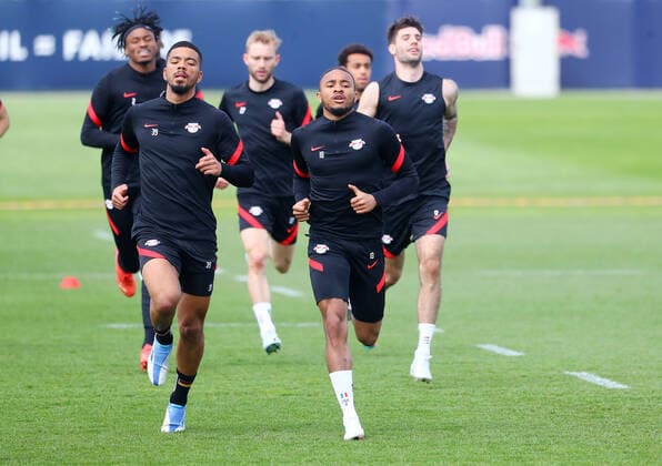 Football, EL, RB Leipzig, Training