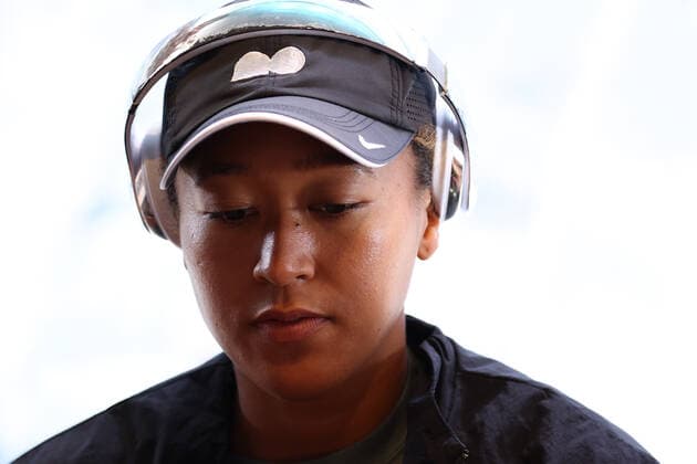April 27, 2022, MADRID, MADRID, SPAIN: Naomi Osaka of Japan attends during the Media Day of WTA, Tennis Damen during the Mutua Madrid Open 2022 celebrated at La Caja Magica on April 27, 2022, in Madrid, Spain. MADRID SPAIN - ZUMAa181 20220427_zaa_a181_026 Copyright: xOscarxJ.xBarrosox