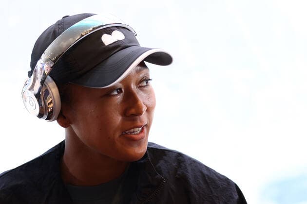 April 27, 2022, MADRID, MADRID, SPAIN: Naomi Osaka of Japan attends during the Media Day of WTA, Tennis Damen during the Mutua Madrid Open 2022 celebrated at La Caja Magica on April 27, 2022, in Madrid, Spain. MADRID SPAIN - ZUMAa181 20220427_zaa_a181_028 Copyright: xOscarxJ.xBarrosox