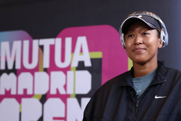 April 27, 2022, MADRID, MADRID, SPAIN: Naomi Osaka of Japan attends during the Media Day of WTA, Tennis Damen during the Mutua Madrid Open 2022 celebrated at La Caja Magica on April 27, 2022, in Madrid, Spain. MADRID SPAIN - ZUMAa181 20220427_zaa_a181_036 Copyright: xOscarxJ.xBarrosox