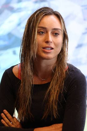 April 27, 2022, MADRID, MADRID, SPAIN: Paula Badosa of Spain attends during the Media Day of WTA, Tennis Damen during the Mutua Madrid Open 2022 celebrated at La Caja Magica on April 27, 2022, in Madrid, Spain. MADRID SPAIN - ZUMAa181 20220427_zaa_a181_044 Copyright: xOscarxJ.xBarrosox
