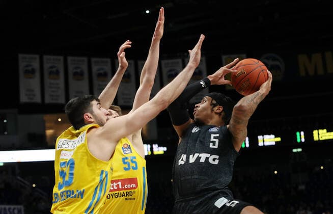 Basketball, BBL, ALBA Berlin - Hamburg Towers