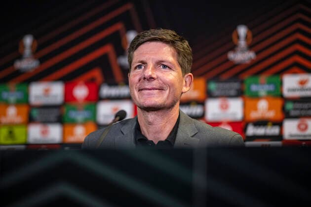 Football, EL, Eintracht Frankfurt, Press conference