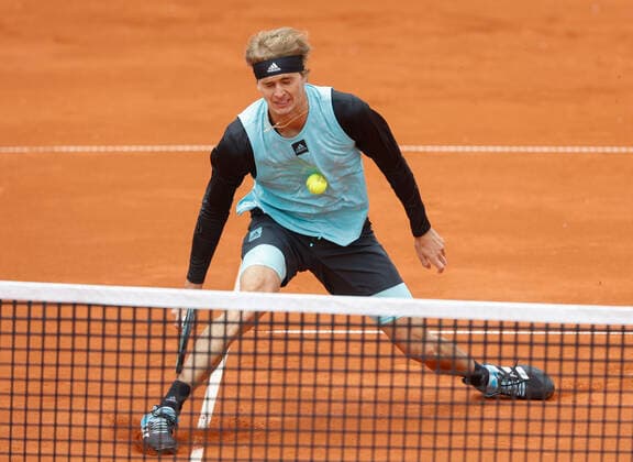 Alexander Zverev GER Tennis BMW Open 2022 ATP MTTC Iphitos Munich Germany 27 April 2022 Copyright: xJuergenxHasenkopfx