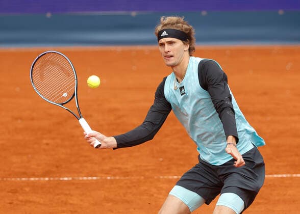 Alexander Zverev GER Tennis BMW Open 2022 ATP MTTC Iphitos Munich Germany 27 April 2022 Copyright: xJuergenxHasenkopfx