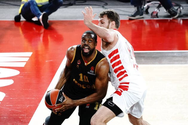 Basketball, Euroleague, Playoffs, AS Monaco - Olympiakos Piraeus