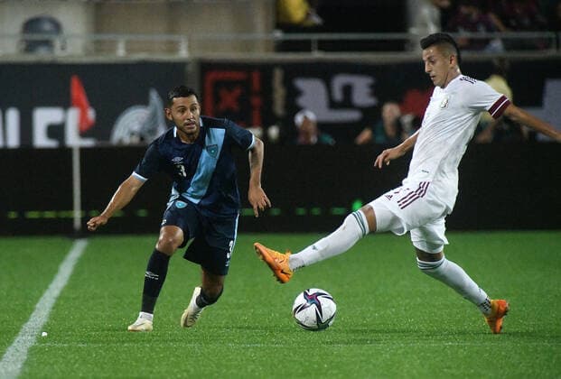 Football, Test Match, Mexico - Guatemala