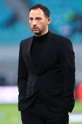 28 04 2022, xtgx, football UEFA European League, RB Leipzig Glasgow Rangers FC emspor, v l Domenico Tedesco Leipzig, coach DFL DFB REGULATES PROHIBIT ANY USE OF PHOTOGRAPHS as IMAGE SEQUENCES and or QUASI VIDEO Leipzig