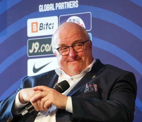 Eduard Bopp Photography Sport and Olympic Museum Cologne Germany 29 04 2022 Press Conference EuroBasket 2022 Ingo Weiss