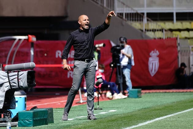 Garald Baticle (entraineur du Sco Angers) FOOTBALL : AS Monaco vs Angers - Ligue 1 Uber Eats - Monaco - 01 05 2022 NorbertScanella Panoramic 