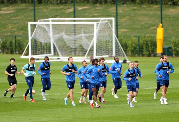 Football, EL, West Ham United, Training