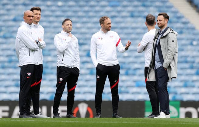 Football, EL, RB Leipzig, Training