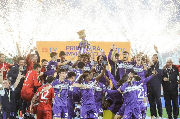 Football, Italy, U19, TIM Cup, AC Florence win final against Atalanta Bergamo