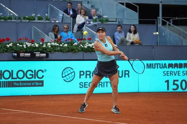 Sara Sorribes SPA vs Jessica Pegula US during the Madrid open tennis tournament, May 4, 2022 Cordon Press Cordon Press