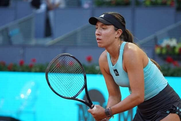 Sara Sorribes SPA vs Jessica Pegula US during the Madrid open tennis tournament, May 4, 2022 Cordon Press Cordon Press
