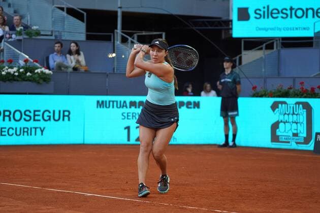 Sara Sorribes SPA vs Jessica Pegula US during the Madrid open tennis tournament, May 4, 2022 Cordon Press Cordon Press