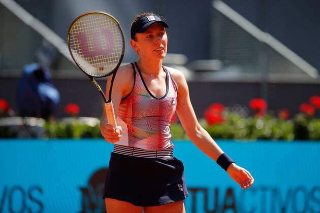 Mandatory Credit: Photo by Ella Ling Shutterstock (12925407bg) Ekaterina Alexandrova of Russia Mutua Madrid Open, Tennis, La Caja Magica, Madrid, Spain - 05 May 2022 Mutua Madrid Open, Tennis, La Caja Magica, Madrid, Spain - 05 May 2022  Copyright: xEllaxLing Shutterstockx 12925407bg