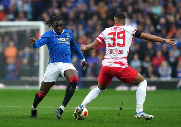 Football, EL, Glasgow Rangers - RB Leipzig