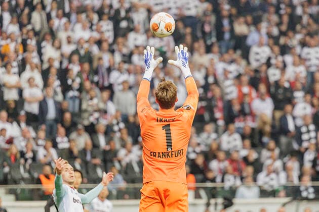 UEFA Europa League, Eintracht Frankfurt vs West Ham United, Deutsche Bank Park, Frankfurt, 05 05 2022 Kevin Trapp Eintracht Frankfurt 1 , Eintracht Frankfurt vs West Ham United, Frankfurt, Deutsche Bank Park, 5 5 2022 Copyright: xBEAUTIFULxSPORTS Gawlikx