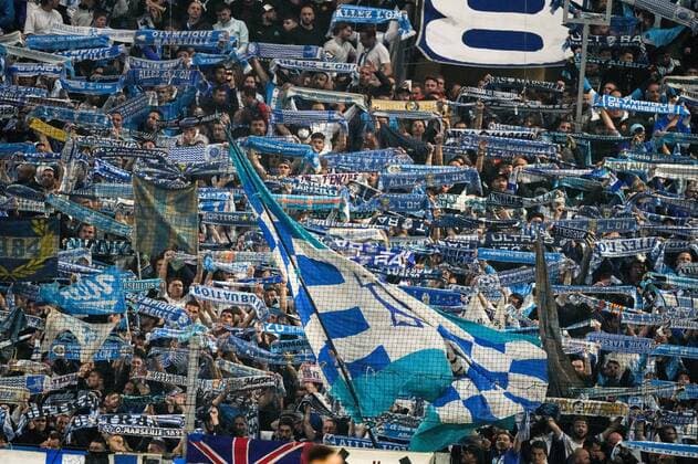 MARSEILLE, France, 05-05-2022, football, , Conference League, season 2021 2022, during the semi finals Conference League between Olympique Marseille - Feyenoord, Marseille fans Olympique Marseille - Feyenoord  x16447339x Copyright: