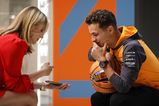 NORRIS Lando (gbr), McLaren F1 Team MCL36, portrait during the Formula 1 Crypto.com Miami Grand Prix 2022, 5th round of the 2022 FIA Formula One World Championship, WM, Weltmeisterschaft on the Miami International Autodrome, from May 6 to 8, 2022 in Miami Gardens, Florida, United States of America - F1 - MIAMI GRAND PRIX 2022 DPPI Panoramic  F12022GP05USA_JK313257