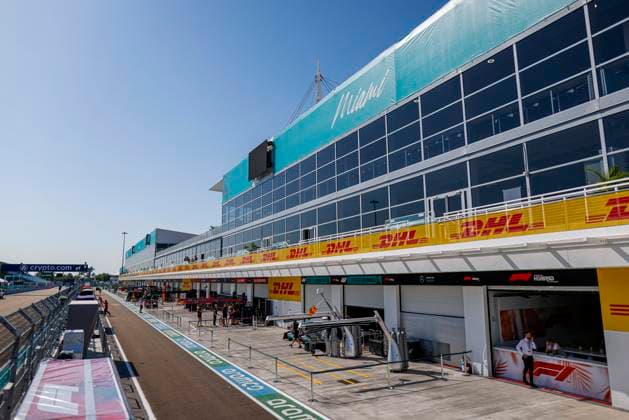 Track impression, F1 Grand Prix of Miami at Miami International Autodrome on May 5, 2022 in Miami, United States of America Photo by HOCH ZWEI Miami United States of America