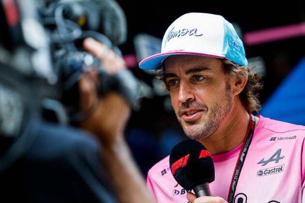 14 Fernando Alonso ESP, BWT Alpine F1 Team , F1 Grand Prix of Miami at Miami International Autodrome on May 5, 2022 in Miami, United States of America Photo by HOCH ZWEI Miami United States of America