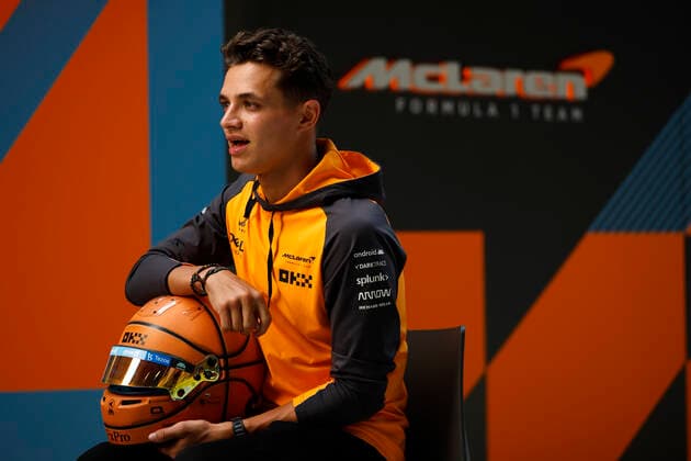 4 Lando Norris GBR, McLaren F1 Team , F1 Grand Prix of Miami at Miami International Autodrome on May 5, 2022 in Miami, United States of America Photo by HOCH ZWEI Miami United States of America