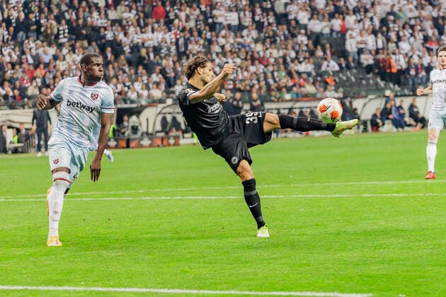 UEFA Europa League, Eintracht Frankfurt vs West Ham United, Deutsche Bank Park, Frankfurt, 05 05 2022 Goncalo Paciencia Eintracht Frankfurt 39 , Eintracht Frankfurt vs West Ham United, Frankfurt, Deutsche Bank Park, 5 5 2022 Copyright: xBEAUTIFULxSPORTS Gawlikx