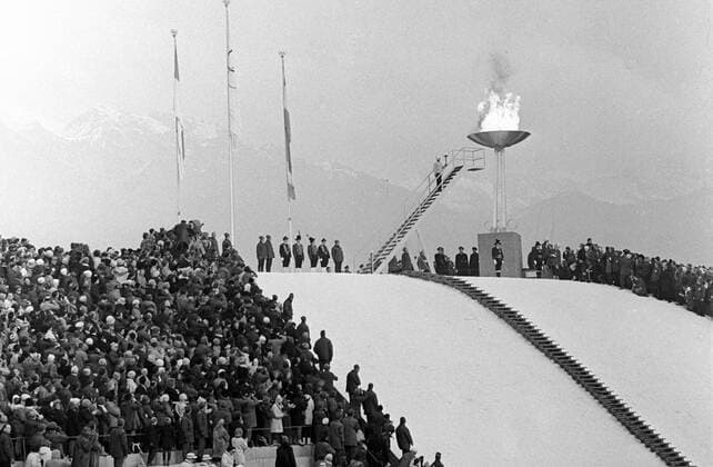 Olympia, History, Olympic Winter Games 1964 in Innsbruck