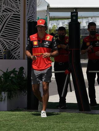 FORMULA 1 CRYPTO COM MIAMI GRAND PRIX 05 05 2022, Miami International Autodrome, Miami, FORMULA 1 CRYPTO COM MIAMI GRAND PRIX ,in picture Carlos Sainz Jr ESP , Scuderia Ferrari nordphotoxGmbHx xBratic nph00250