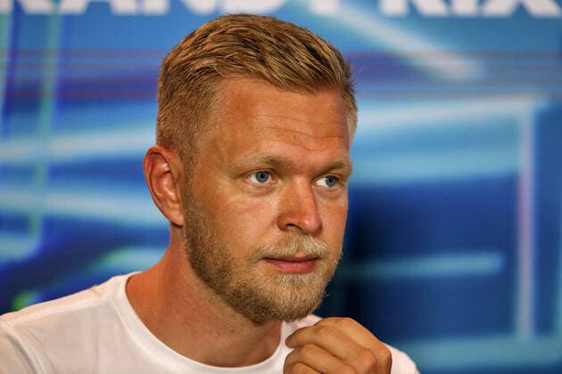 MAGNUSSEN Kevin (den), Haas F1 Team VF-22 Ferrari, portrait in the FIA press conference, PK, Pressekonferenz during the Formula 1 Crypto.com Miami Grand Prix 2022, 5th round of the 2022 FIA Formula One World Championship, WM, Weltmeisterschaft on the Miami International Autodrome, from May 6 to 8, 2022 in Miami Gardens, Florida, United States of America - F1 - MIAMI GRAND PRIX 2022 DPPI Panoramic  B40X5294