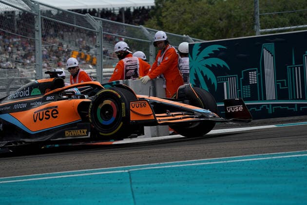 FORMULA 1 CRYPTO COM MIAMI GRAND PRIX 06 05 2022, Miami International Autodrome, Miami, FORMULA 1 CRYPTO COM MIAMI GRAND PRIX ,in picture Daniel Ricciardo AUS , McLaren F1 Team nordphotoxGmbHx xBratic nph00250