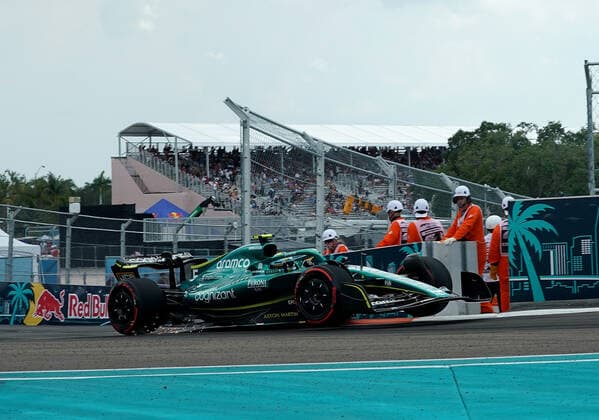 FORMULA 1 CRYPTO COM MIAMI GRAND PRIX 06 05 2022, Miami International Autodrome, Miami, FORMULA 1 CRYPTO COM MIAMI GRAND PRIX ,in picture Sebastian Vettel DEU , Aston Martin Aramco Cognizant Formula One Team nordphotoxGmbHx xBratic nph00250