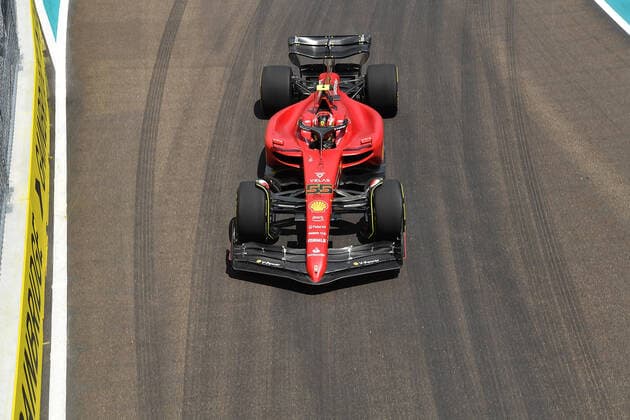 FORMULA 1 CRYPTO COM MIAMI GRAND PRIX 06 05 2022, Miami International Autodrome, Miami, FORMULA 1 CRYPTO COM MIAMI GRAND PRIX ,in picture Carlos Sainz Jr ESP , Scuderia Ferrari nordphotoxGmbHx xBratic nph00250