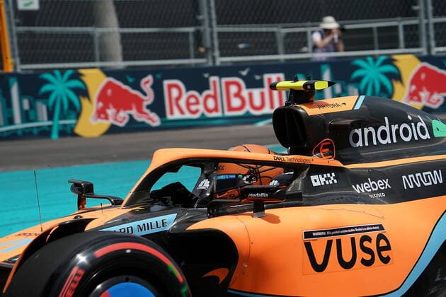 FORMULA 1 CRYPTO COM MIAMI GRAND PRIX 06 05 2022, Miami International Autodrome, Miami, FORMULA 1 CRYPTO COM MIAMI GRAND PRIX ,in the picture Lando Norris GBR , McLaren F1 Team nordphotoxGmbHx xBratic nph00250