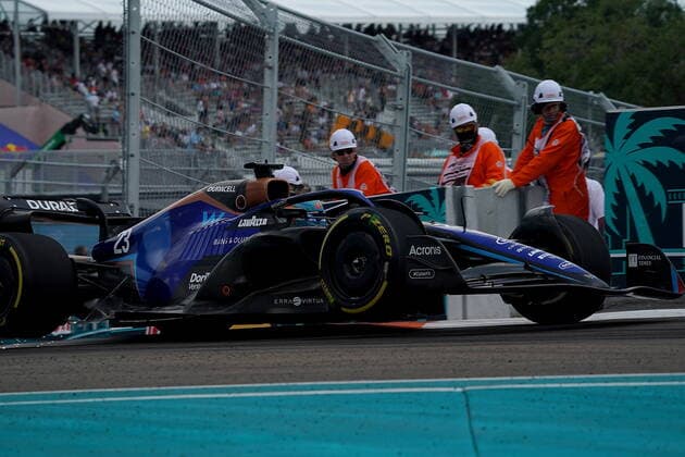 FORMULA 1 CRYPTO COM MIAMI GRAND PRIX 06 05 2022, Miami International Autodrome, Miami, FORMULA 1 CRYPTO COM MIAMI GRAND PRIX ,in picture Alexander Albon GBR , Williams Racing nordphotoxGmbHx xBratic nph00250