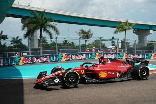 FORMULA 1 CRYPTO COM MIAMI GRAND PRIX 06 05 2022, Miami International Autodrome, Miami, FORMULA 1 CRYPTO COM MIAMI GRAND PRIX ,in the picture Charles Leclerc MCO , Scuderia Ferrari nordphotoxGmbHx xBratic nph00250