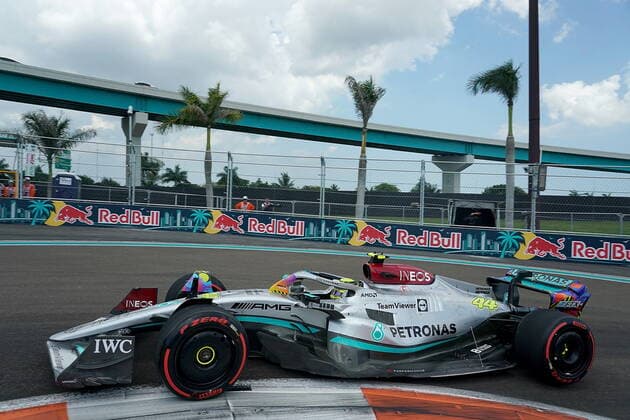 FORMULA 1 CRYPTO COM MIAMI GRAND PRIX 06 05 2022, Miami International Autodrome, Miami, FORMULA 1 CRYPTO COM MIAMI GRAND PRIX ,in picture Lewis Hamilton GBR , Mercedes AMG Petronas Formula One Team nordphotoxGmbHx xBratic nph00250