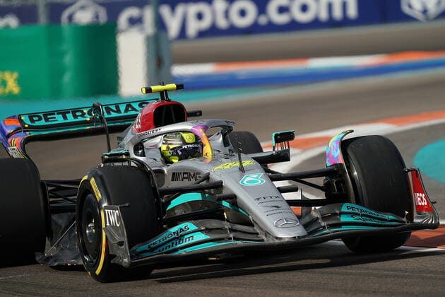FORMULA 1 CRYPTO COM MIAMI GRAND PRIX 07 05 2022, Miami International Autodrome, Miami, FORMULA 1 CRYPTO COM MIAMI GRAND PRIX ,in picture Lewis Hamilton GBR , Mercedes AMG Petronas Formula One Team nordphotoxGmbHx xBratic nph00250