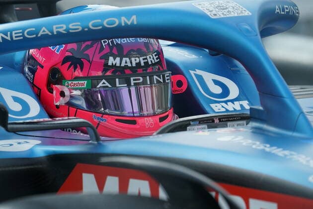 FORMULA 1 CRYPTO COM MIAMI GRAND PRIX 07 05 2022, Miami International Autodrome, Miami, FORMULA 1 CRYPTO COM MIAMI GRAND PRIX ,in picture Fernando Alonso ESP , Alpine F1 Team nordphotoxGmbHx xBratic nph00250
