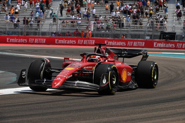 FORMULA 1 CRYPTO COM MIAMI GRAND PRIX 06 05 2022, Miami International Autodrome, Miami, FORMULA 1 CRYPTO COM MIAMI GRAND PRIX ,in the picture Charles Leclerc MCO , Scuderia Ferrari nordphotoxGmbHx xBratic nph00250